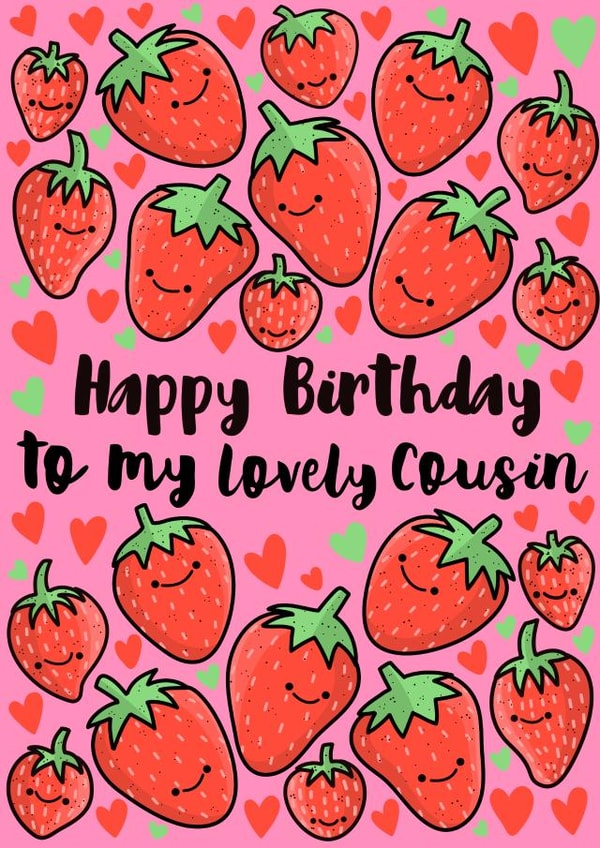 Happy birthday to my lovely cousin 1001 created by Lois Fitzy