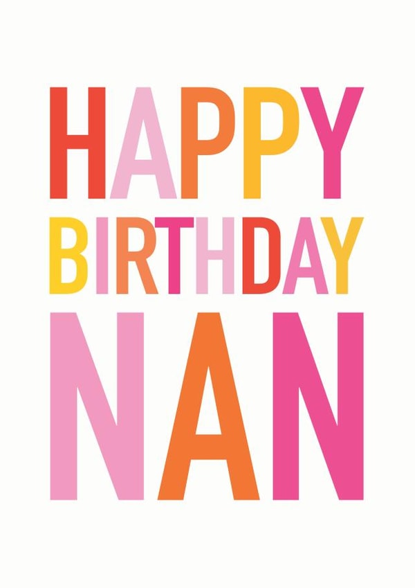 Happy Birthday Nan created by Studio 9