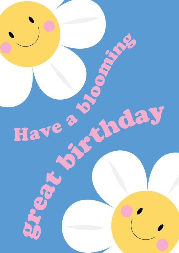 Have a blooming great birthday flower card created by Memelou