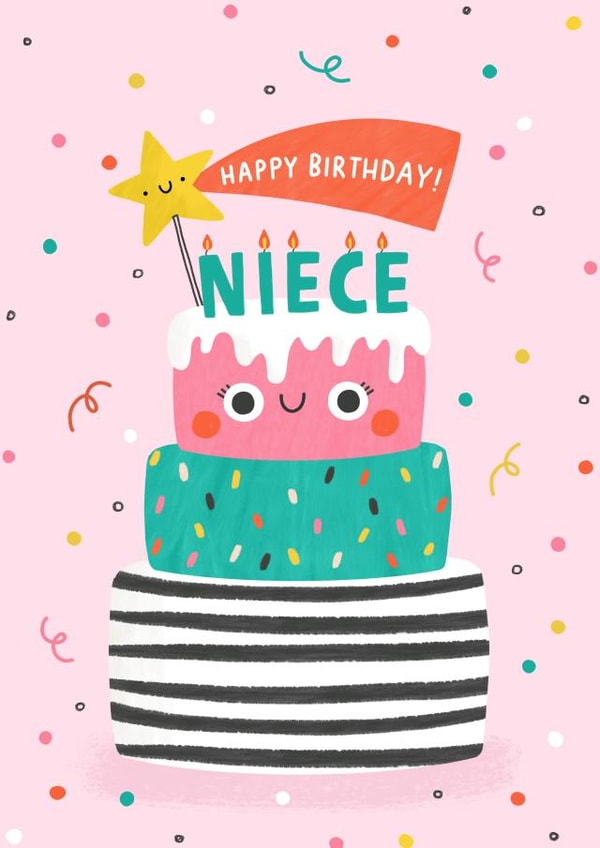 Happy birthday niece created by Jess Moorhouse
