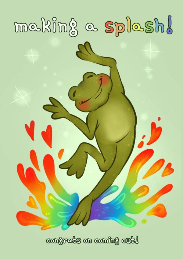 Congrats on coming out created by Hannah Hibbert