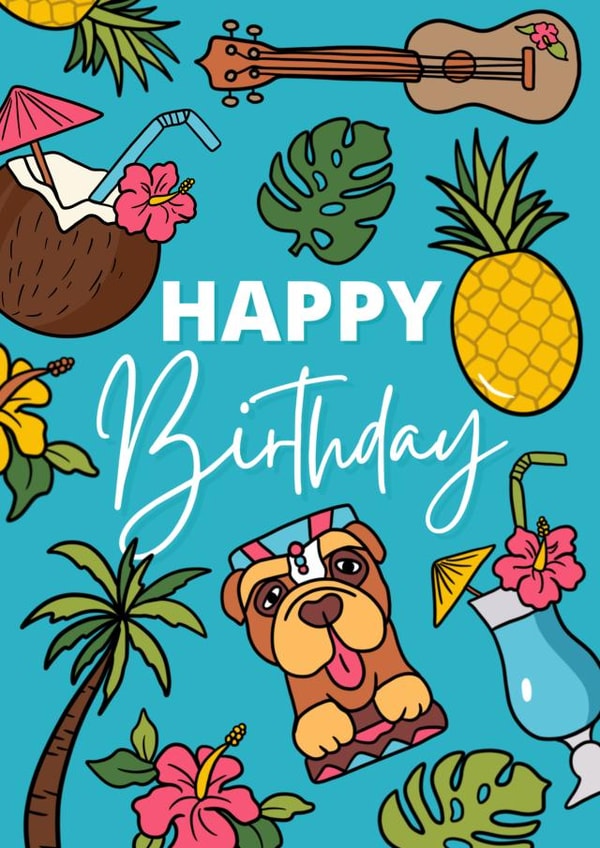 Tropical Birthday created by Jadie Jones