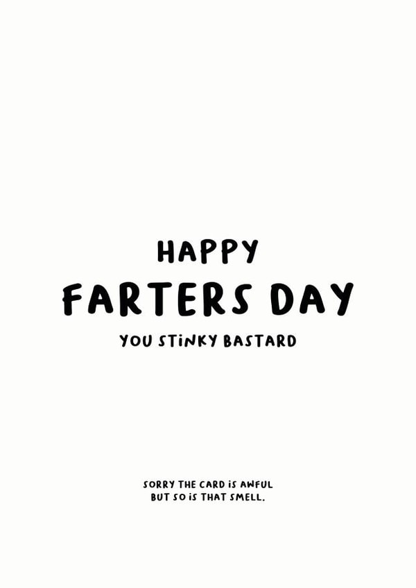 Happy Farters Day created by Gifting Awkward