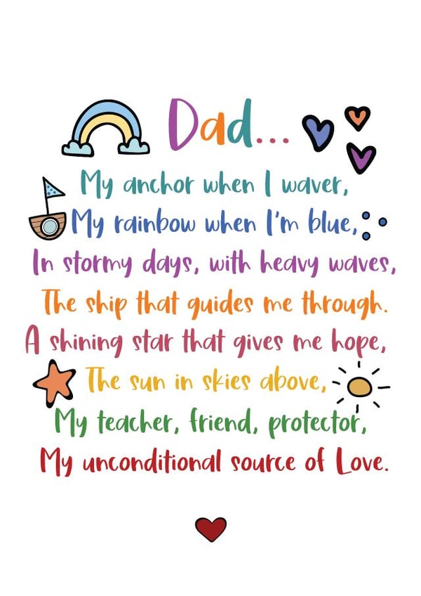 Thank You Dad - Special Dad - Father's Day Card created by And You Can Quote Me