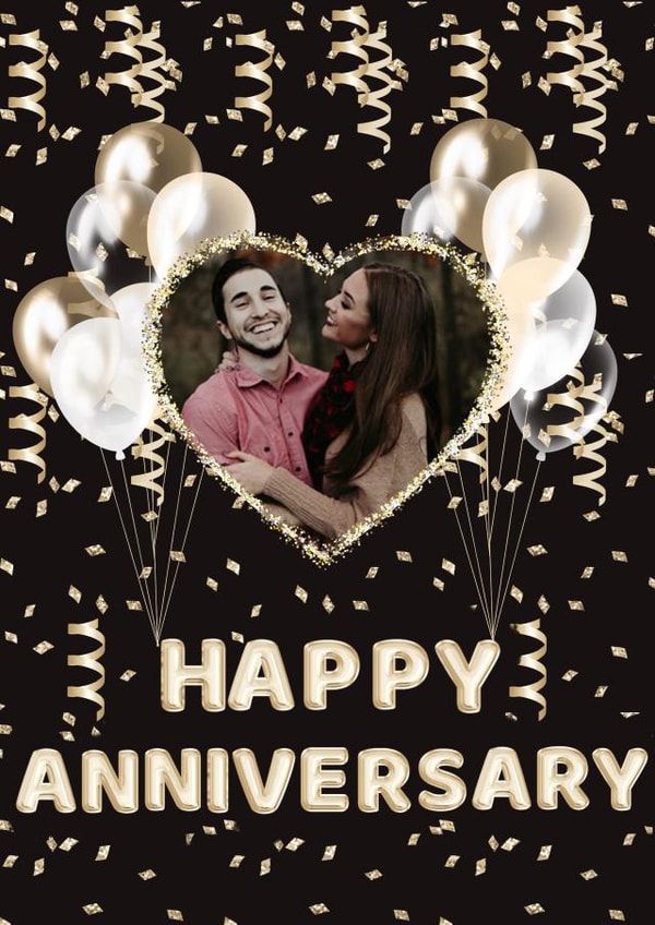 Happy Anniversary - Photo Card created by Marie Goodchild