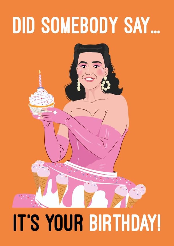 Did somebody say... Katy Perry Just Eat Birthday! created by Quitting Hollywood