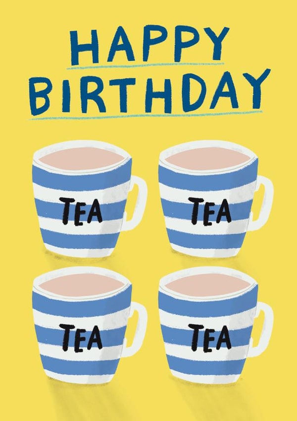 Happy 40-Tea-th Birthday created by Lisa Greener