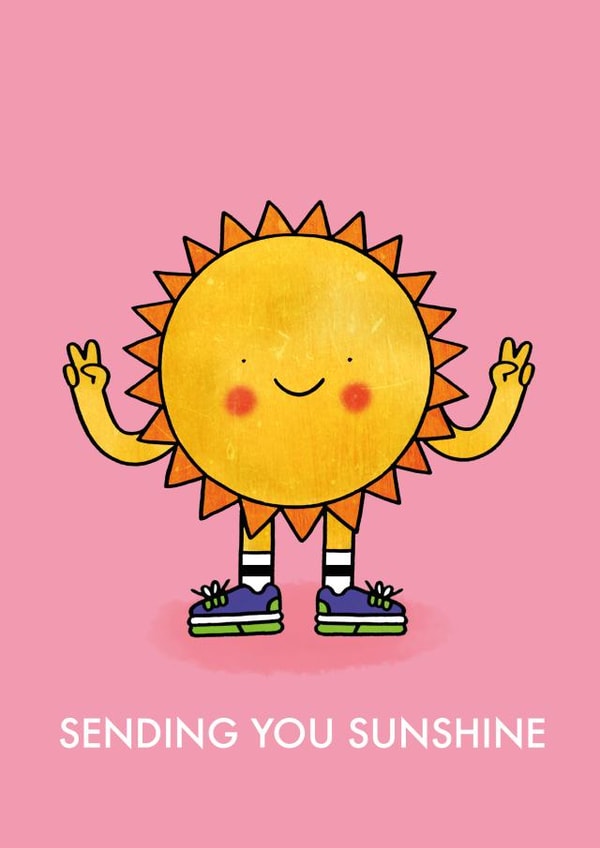 Sending You Sunshine Card created by Emelia Brooks