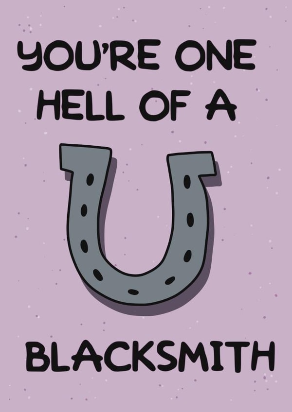 You’re One Hell Of A Blacksmith Classic Simpsons Valentines Card created by ttrappartt
