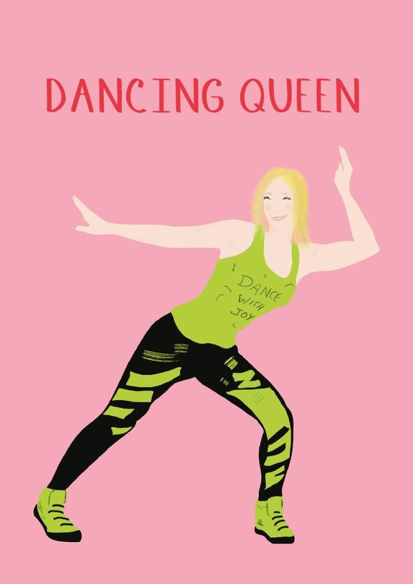 Dancing Queen All Purpose Card created by Betsy Benn