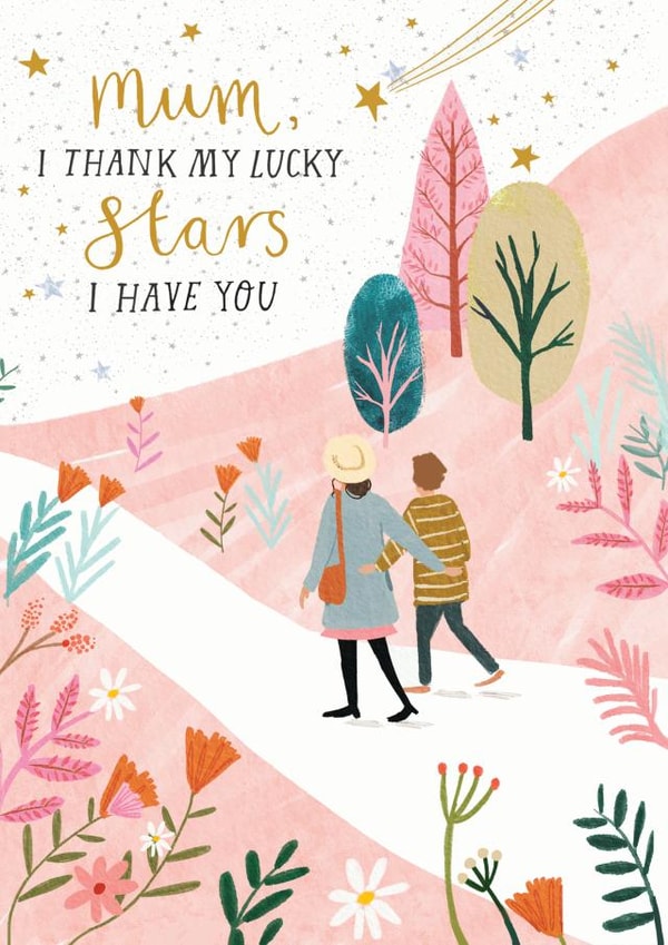 Thank My Lucky Stars - Mum Card created by Louise Tiler