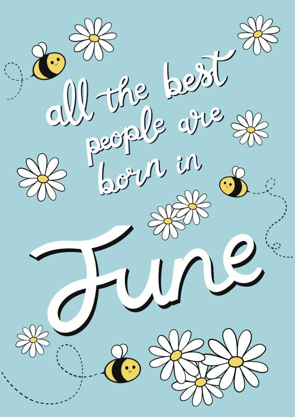 June Birthday created by Emma Blue