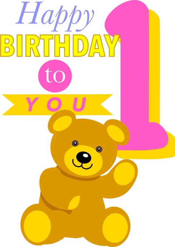 Happy Birthday to You One Year created by Michael Walsh