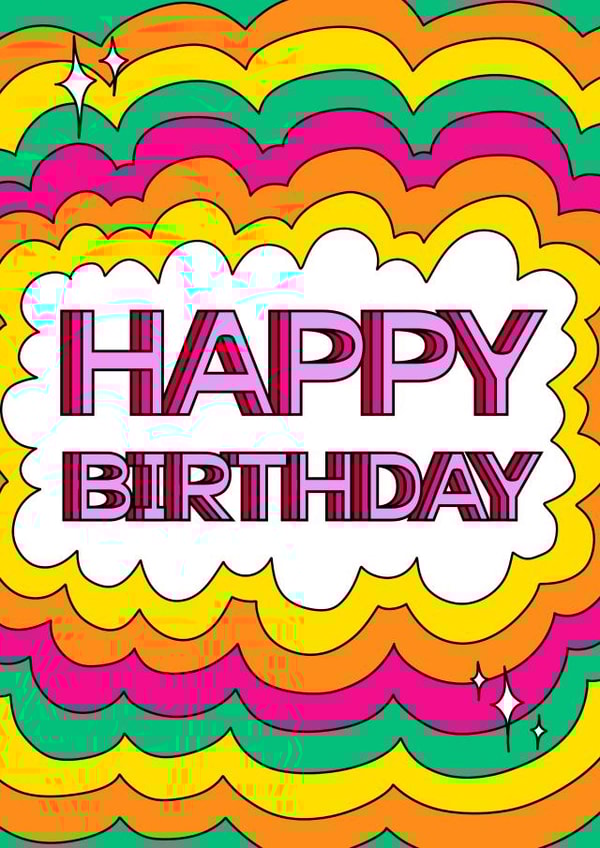 Happy Birthday 1000 created by Ailish Beadle