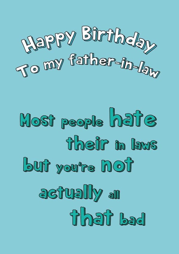 Happy Birthday To My Father-In-Law created by @Laura Lonsdale Designs