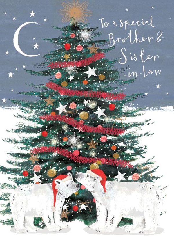 Polar Bear - Brother & Sister-in-Law created by Louise Tiler