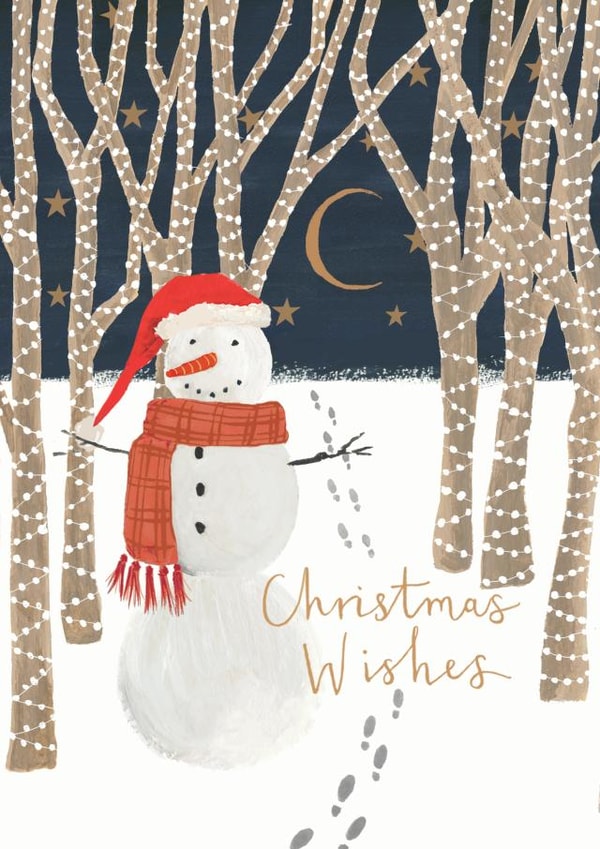 Christmas Wishes - Snowman Card created by Louise Tiler