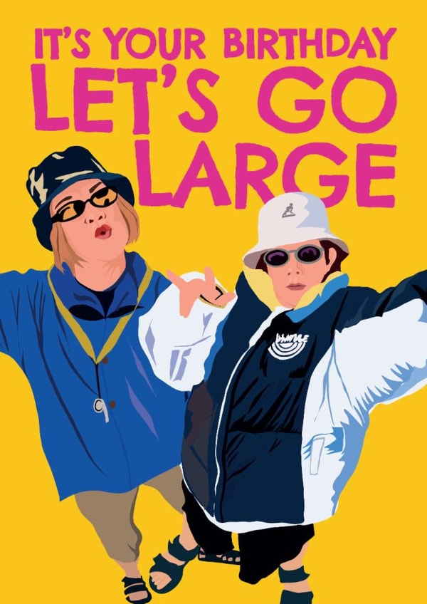 Kevin and Perry Go Large Card created by AbiGoLucky