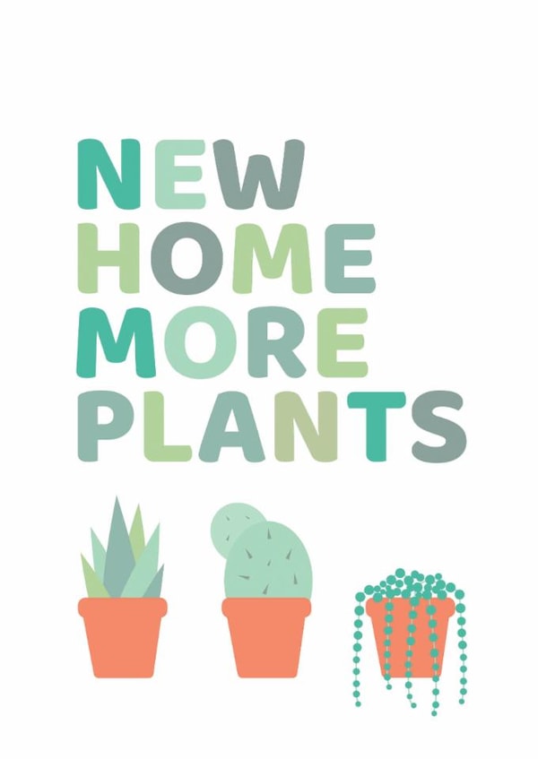 New Home More Plants created by Tangerine Lamp
