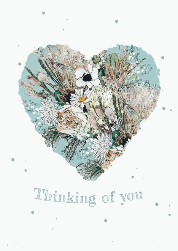 Sending love and thinking of you created by Blooming Typical Designs