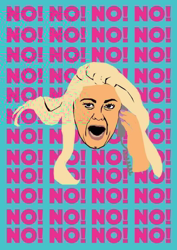 Gemma Collins - 'NO!' - Celebrity Big Brother created by The Boy Heroine