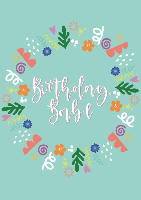 Birthday Babe created by Cate Creates