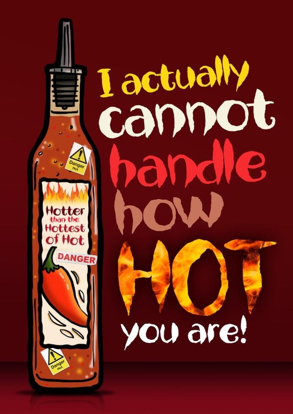 Hot Sauce Card created by Norm & Then