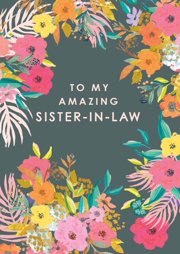 To My Amazing Sister-in-Law created by Louise Tiler