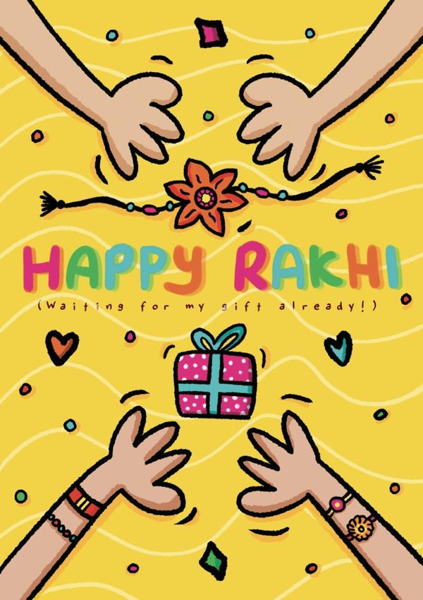 Happy Rakhi Card created by Dream And Illustrate