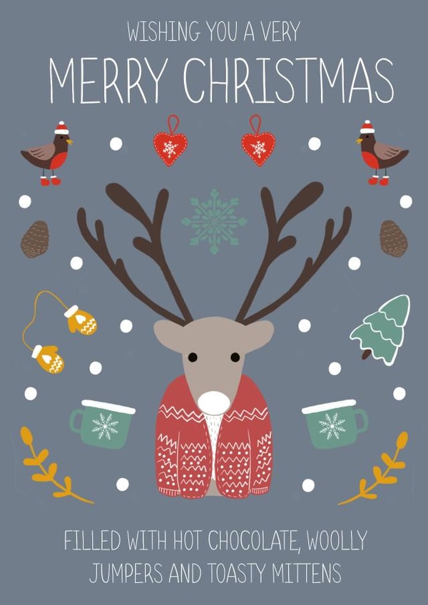 Christmas Card for a friend created by Strawberry Mint