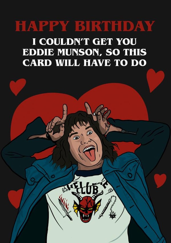 Happy Birthday Eddie Lover created by Woody's Design