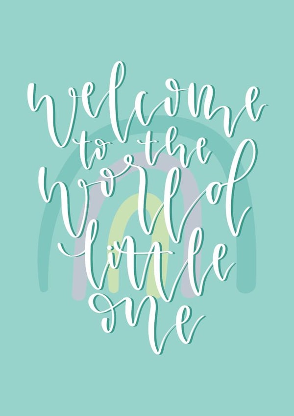 Welcome to the World Little One created by Cate Creates