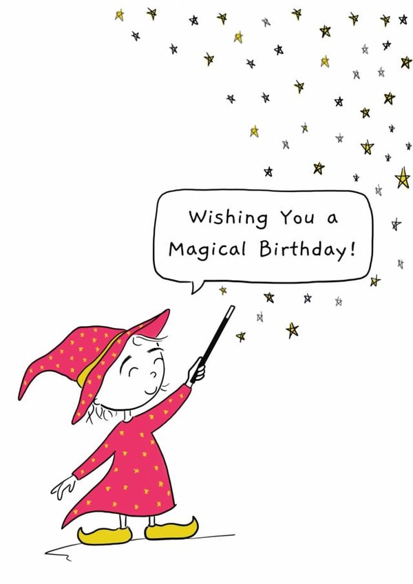 Magical Birthday Wishes created by Just For Now Illustrations