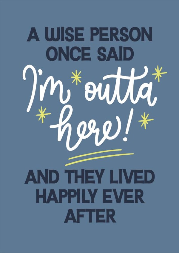 Work Bestie is Leaving Card created by EJF Illustration