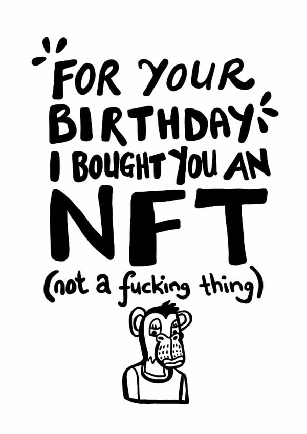 For Your Birthday I Bought You an NFT 1001 created by SirenSeventyOne
