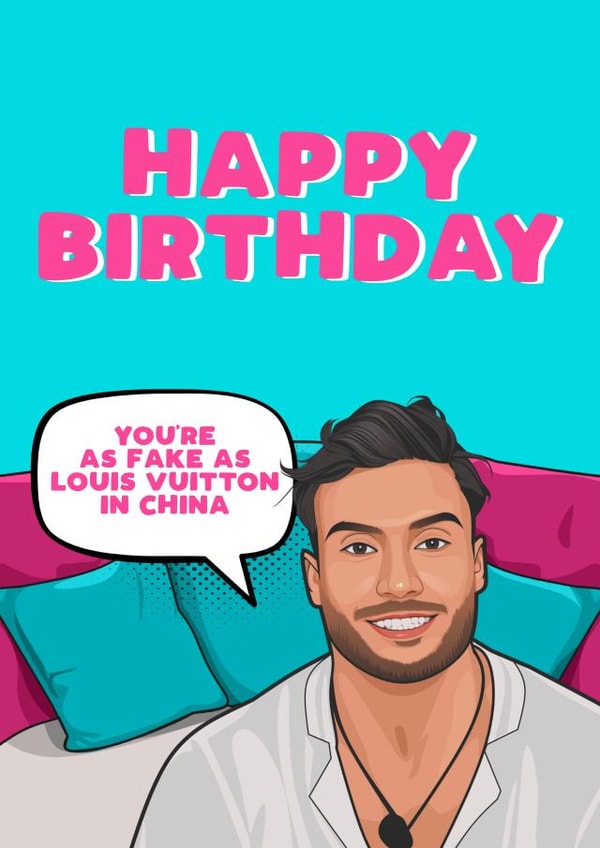 Funny Davide Card created by Silly Sentiments