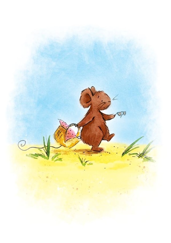 Send a smile! 1000 created by Jade Lawley Illustration