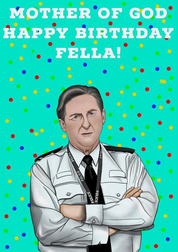 Happy Birthday Fella! created by The Daffodil Art