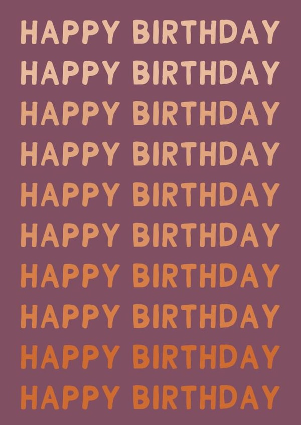 Happy Birthday Card created by Paper Paradise Designs