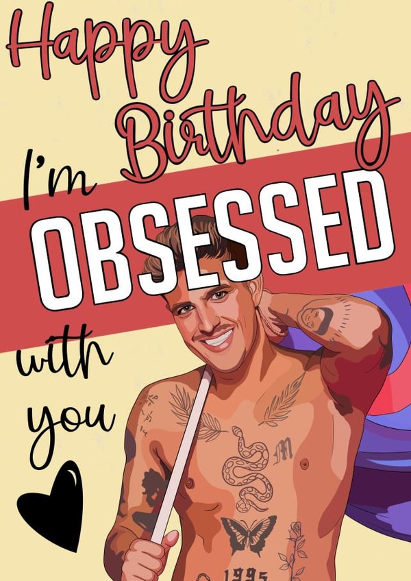 Happy Birthday - I’m Obsessed With You - Luca created by AllDesignsByStephanie