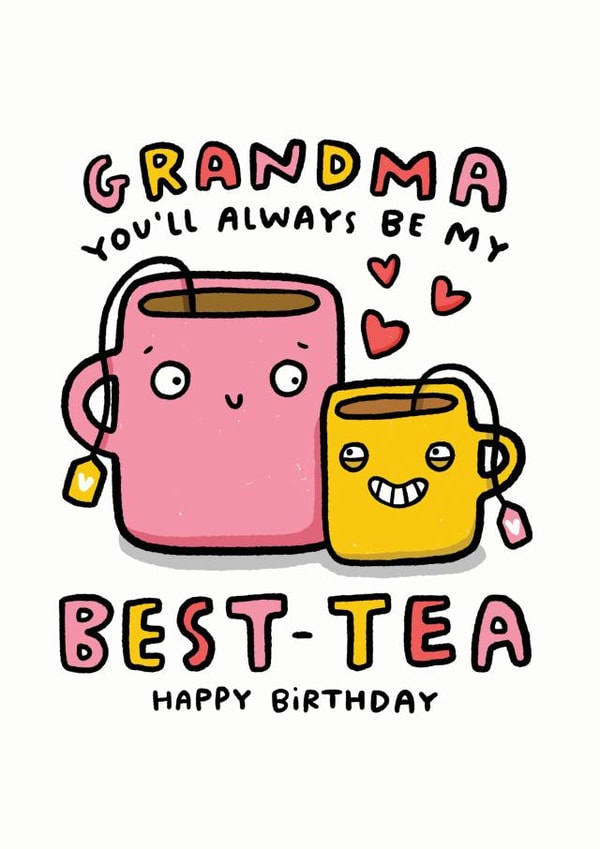 Grandma Best-Tea created by Arrow Gift Co
