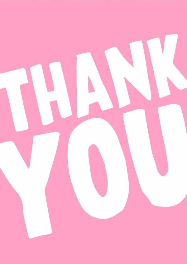 Thank you created by Banter King