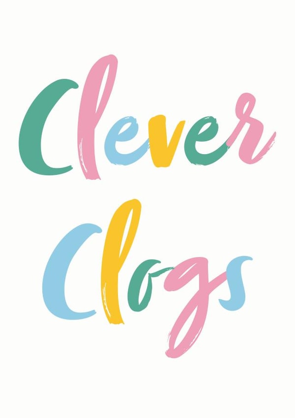 Clever Clogs Exam Success Card created by Inky Acorn Designs