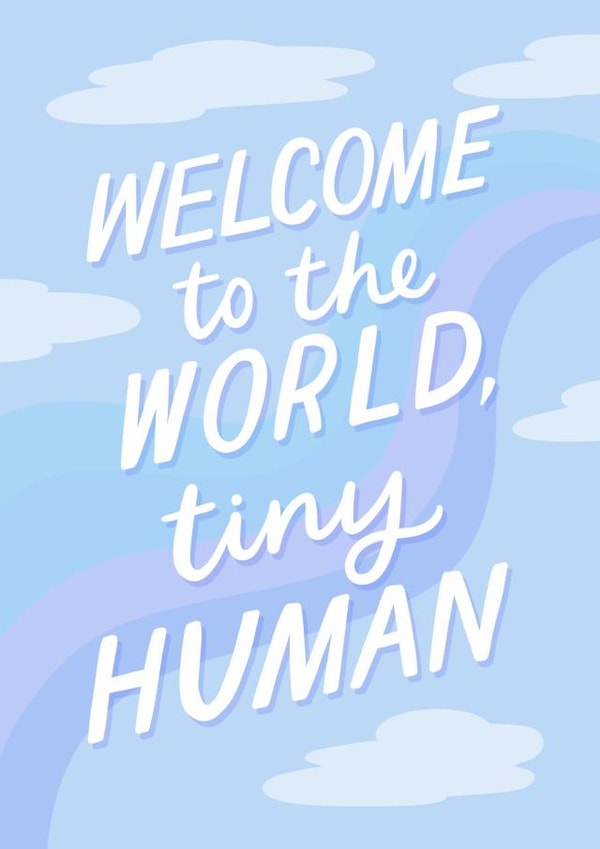 New Baby Card created by Violet and Alfie