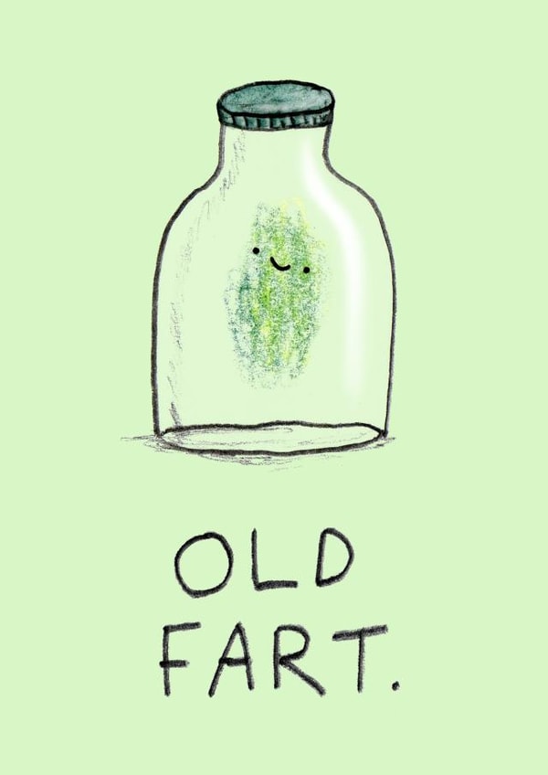 Old Fart created by Sophie Corrigan