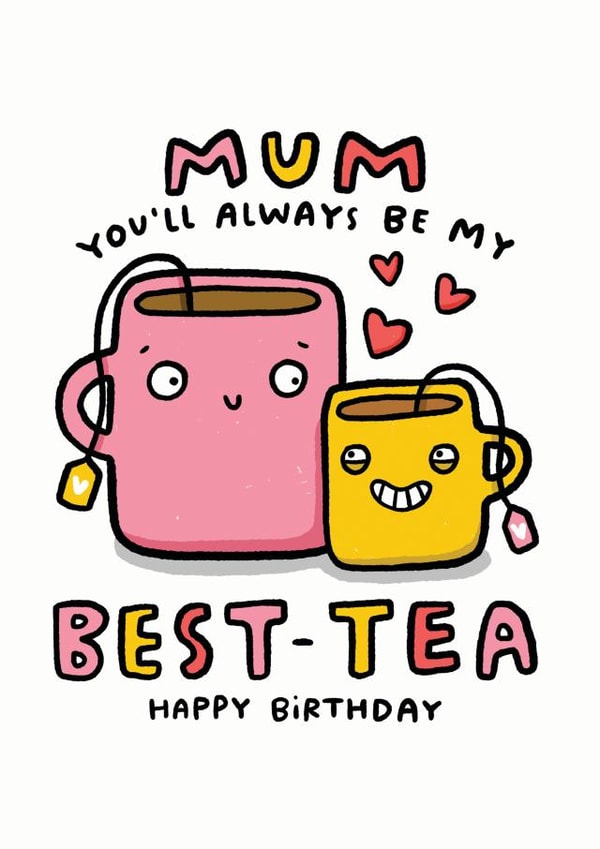 Mum Best-Tea created by Arrow Gift Co