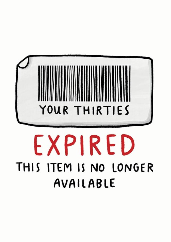 Thirties Expired created by Arrow Gift Co