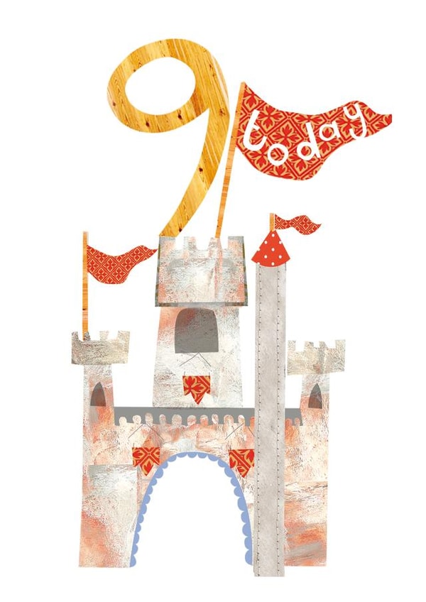 9 TODAY - BOYS HAPPY 9TH BIRTHDAY created by Anya Higginson