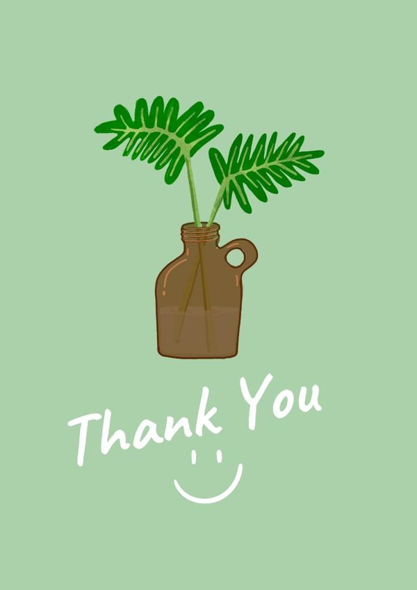 Thank you card 1001 created by Dany Mallky