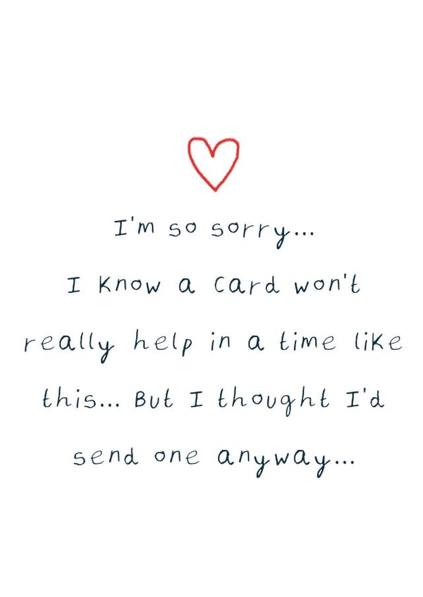 I'm so sorry...I know a card won't really help in a time like this... created by CK.PRINTS